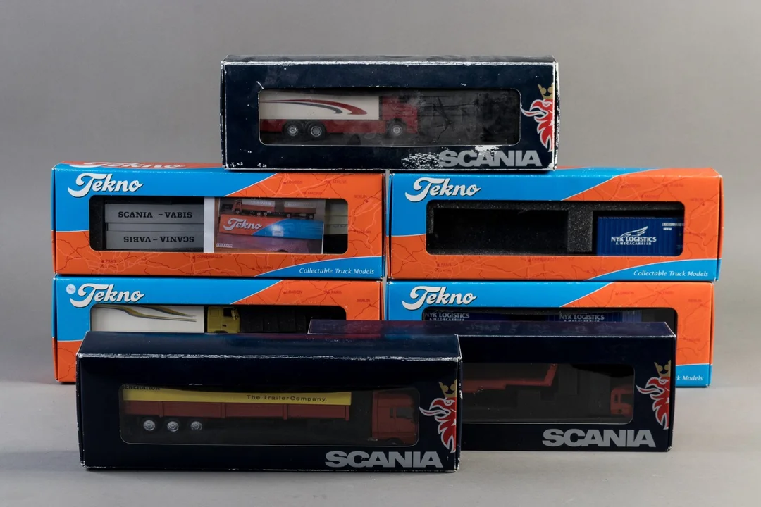Tekno lastbiler 'Collectable Truck Models' (7) — Hobby and collectibles/Toys — Lauritz