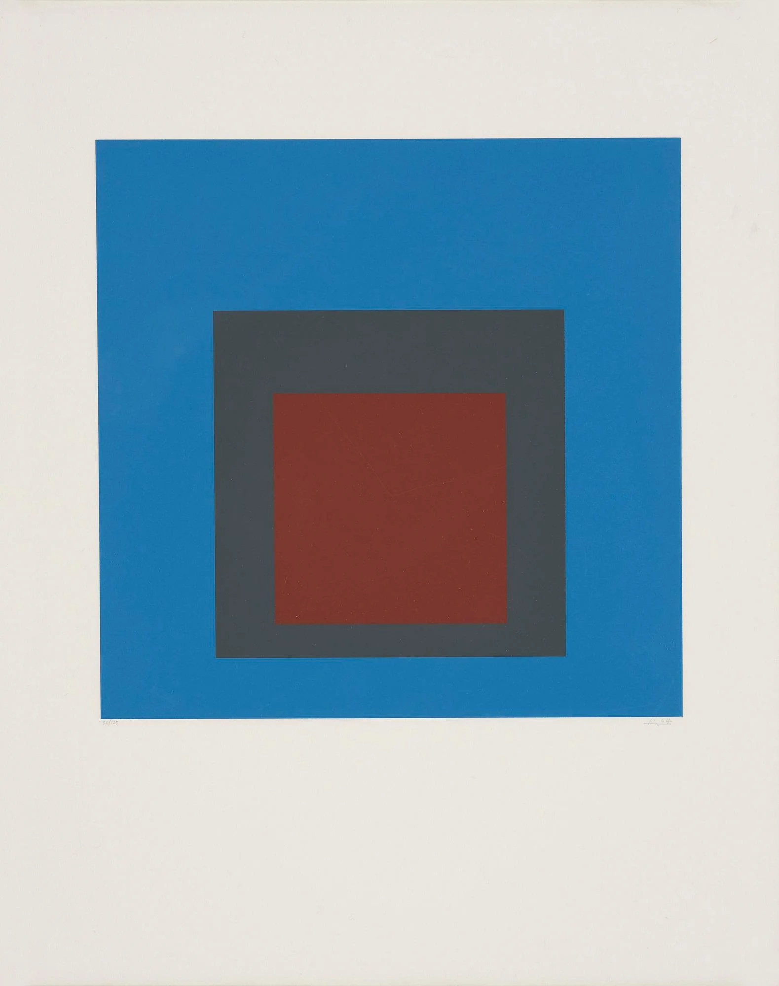 Josef Albers, "Hommage au Carre". — Bukowskis