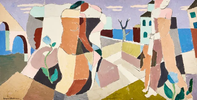 EDVARD ANDERSSON. Utan titel.