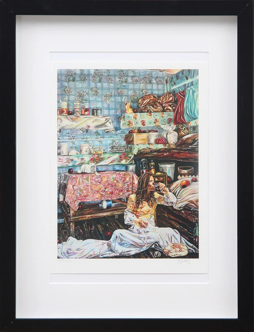 CAROLINE AF UGGLAS. LITO, signerad. — Engravings & Prints — Kalmar Auktionsverk