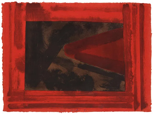 Howard Hodgkin, “Here We Are in Croydon".