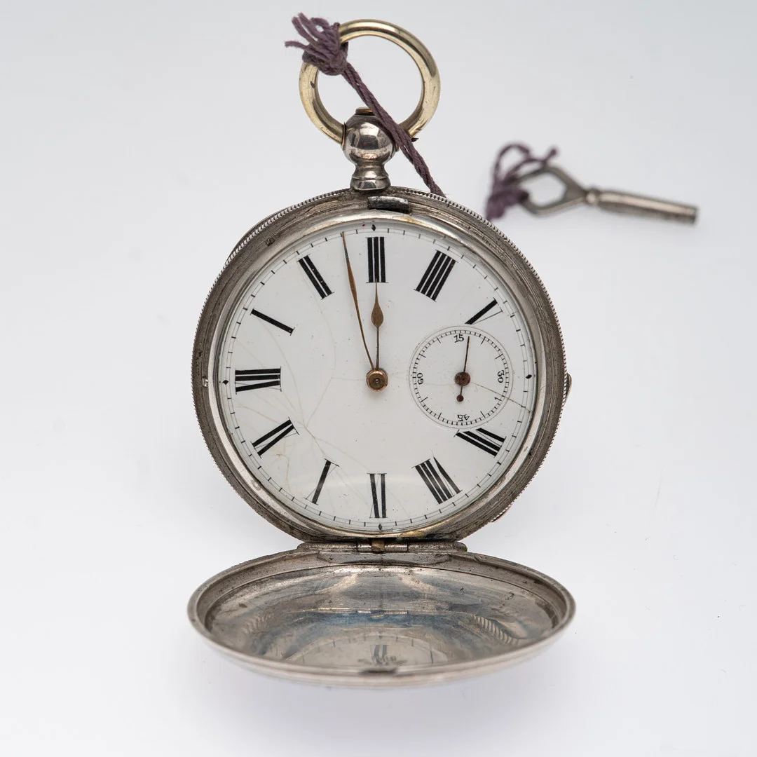Perret & Co. Geneve, Taschenuhr, Silber, Schweiz. — Pocket & Stop Watches — Stockholms Auktionsverk Köln