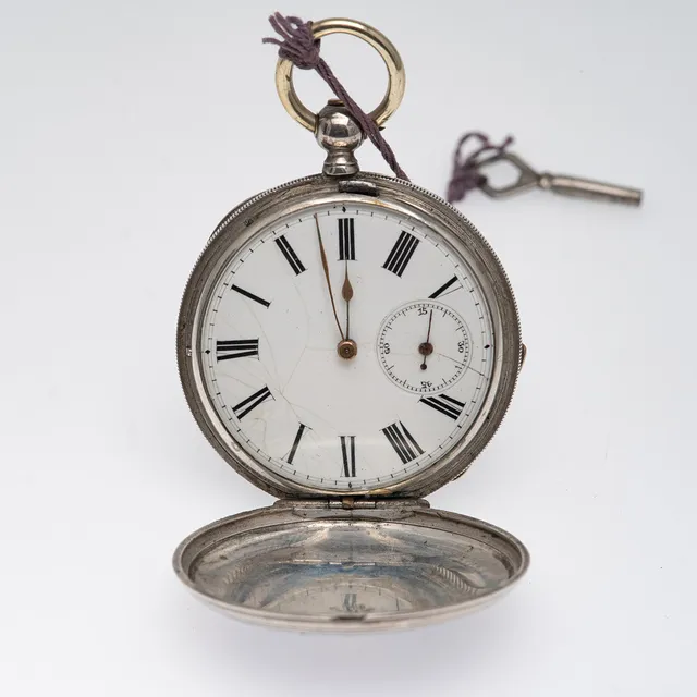Perret & Co. Geneve, Taschenuhr, Silber, Schweiz.
