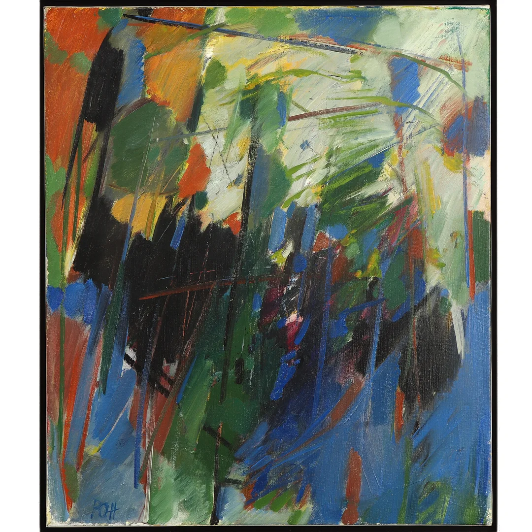 Poul Oskar Hansen. Abstract motif from the Faroe Islands. (cd) — Paintings and sculptures/Modern pictorial arts — Lauritz