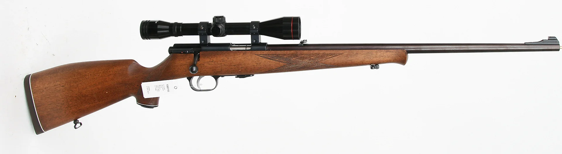 (95) KULGEVÄR, tyskt, Repeter, fabrikat Weihrauch, modell HW60J, kaliber .22LR, tillv.nr 29661. — Rifles — Mauritz Widforss