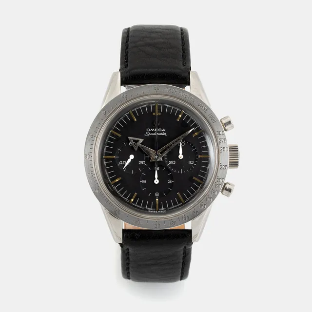 Omega, Speedmaster, kronograf, "2915-1", "Broad Arrow hands", ca 1957.