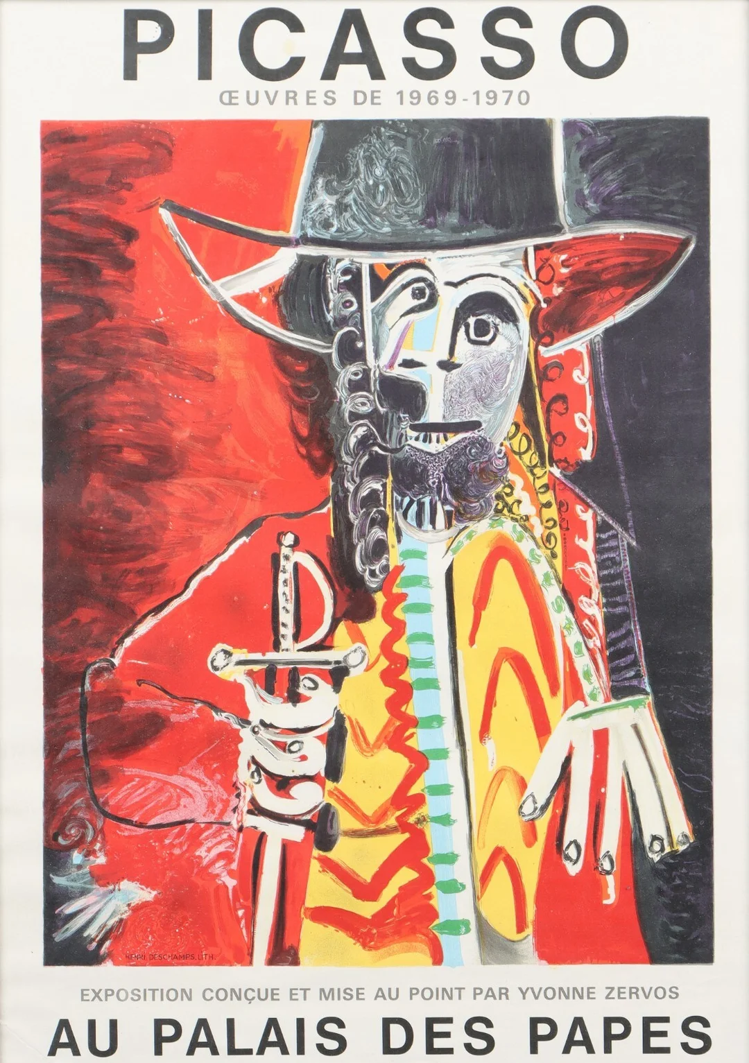 Pablo Picasso, efter. Litografisk udstillingsplakat — Paintings and sculptures/Prints and photography — Lauritz