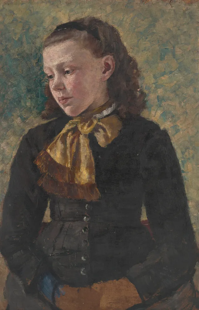 Tannæs, Marie — "Pike med gult halstørkle"
