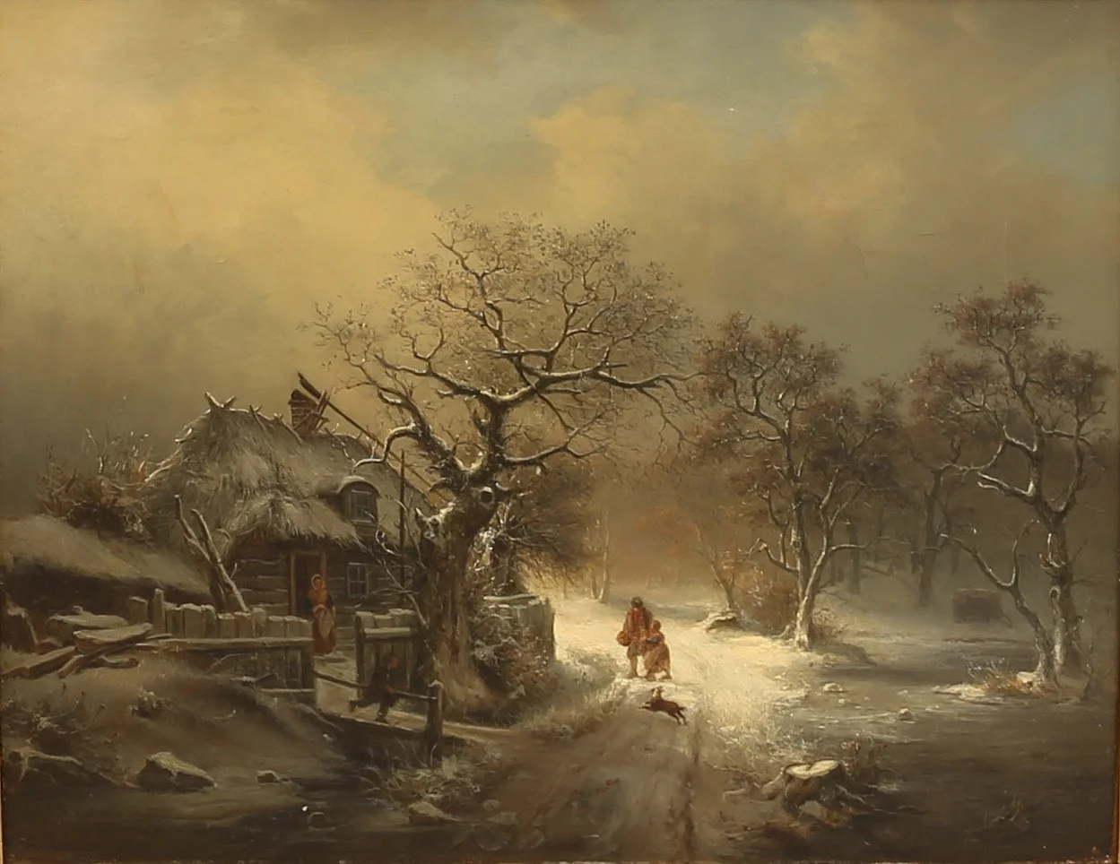 EHRNFRIED WAHLQVIST. Olja på duk, signerad. — Paintings — RA Auktionsverket Norrköping