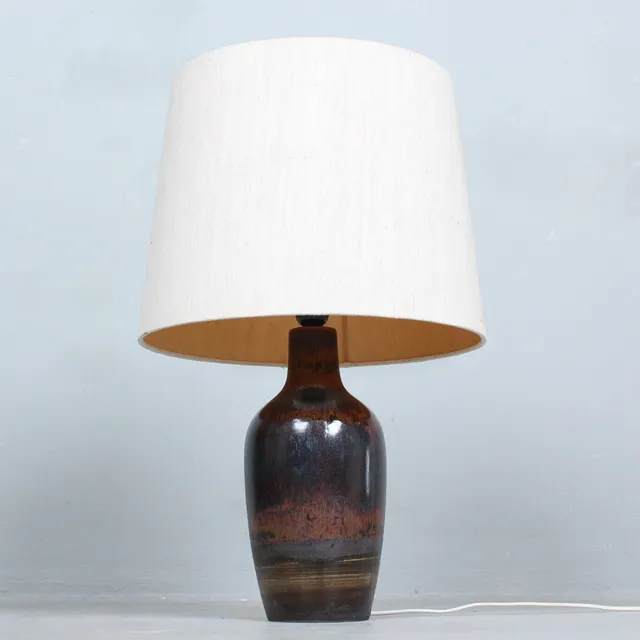 KENT ERICSSON & CARL-HARRY STÅLHANE für Designhuset, Tischleuchte aus Keramik, Schweden, 1970er Jahre.