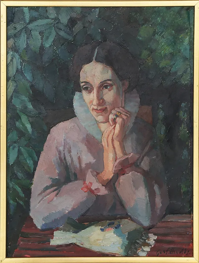 GUSTAF ARNOLDS. OLJA på duk, signerad, 1900-tal.