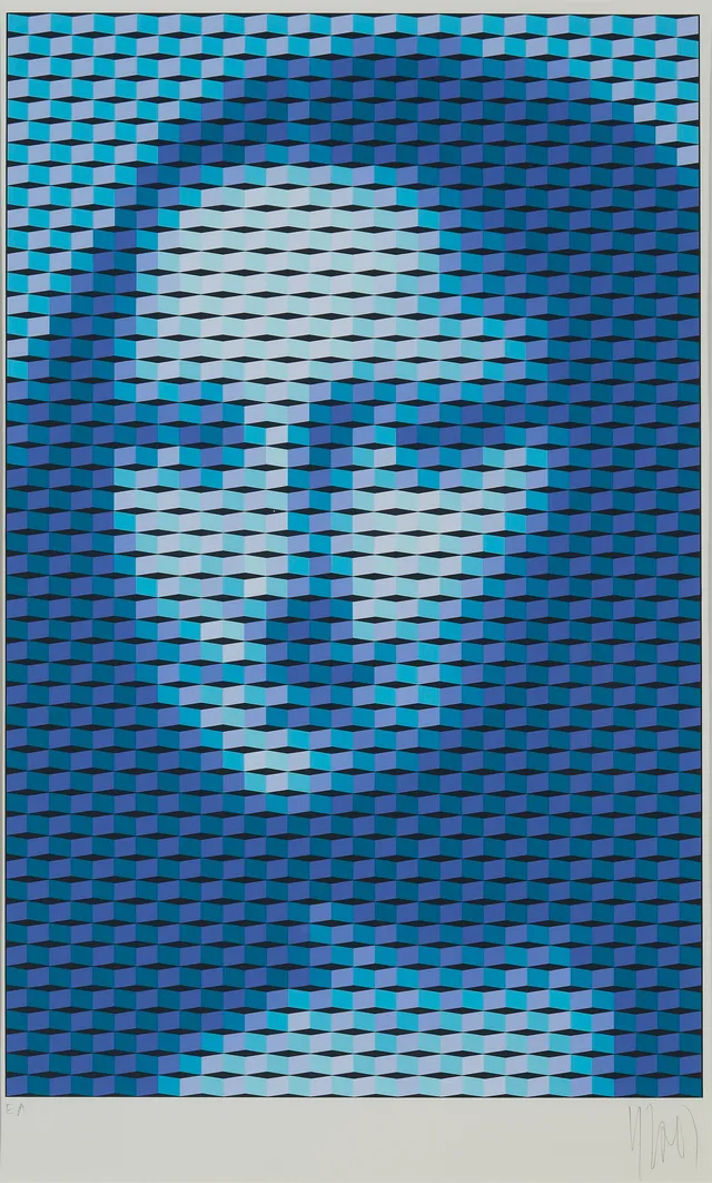 Yvaral, Jean-Pierre — Mona Lisa