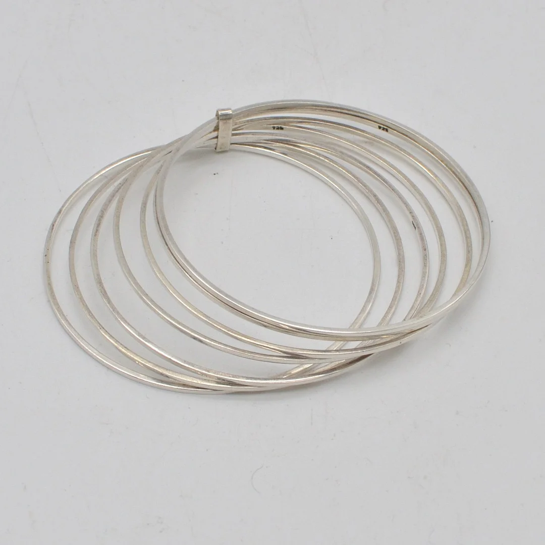 CHRISTIAN&IBANA. DESIGNER ARMREIF; HANDARBEIT; STERLING SILBER 925. — Bracelets — Kunst- und Auktionshaus Kleinhenz