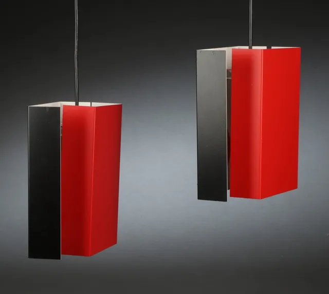 Simon P. Henningsen. Two pendants, model Nippon,