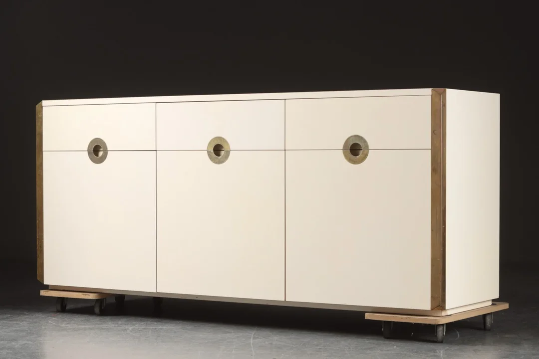 Willy Rizzo, sideboard, for Mario Sabot, 'Mobile' sideboard 1970s — Furniture/Cabinets, chests of drawers — Lauritz
