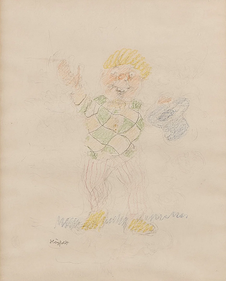 ROBERT HÖGFELDT. Blandteknik, signerad. — Paintings — Metropol Auktioner