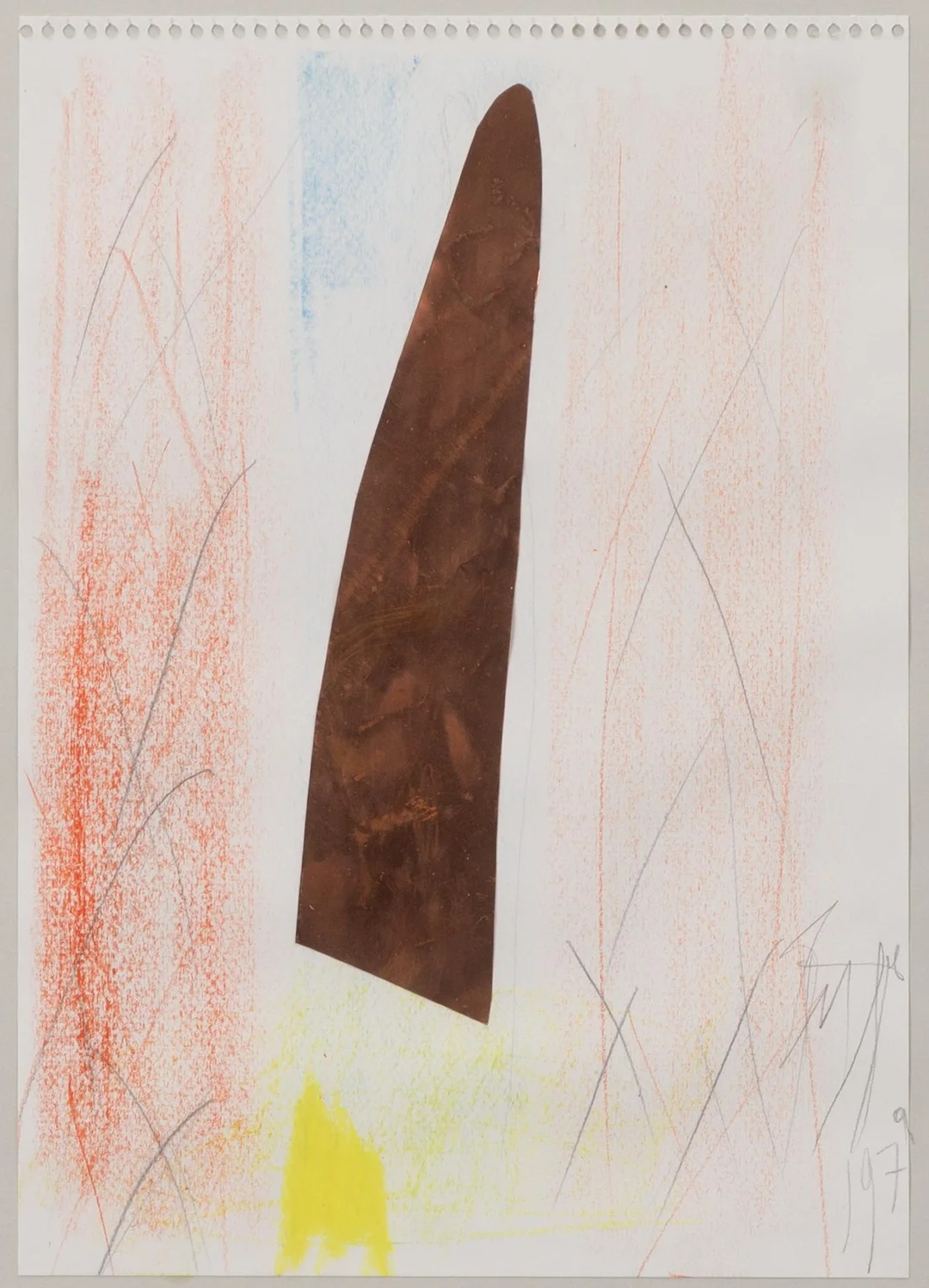 Eddie Figge, "Jag såg en sällsam park", nr 3, Kennedy Space Center. — Konst/Modern svensk konst — Bukowskis