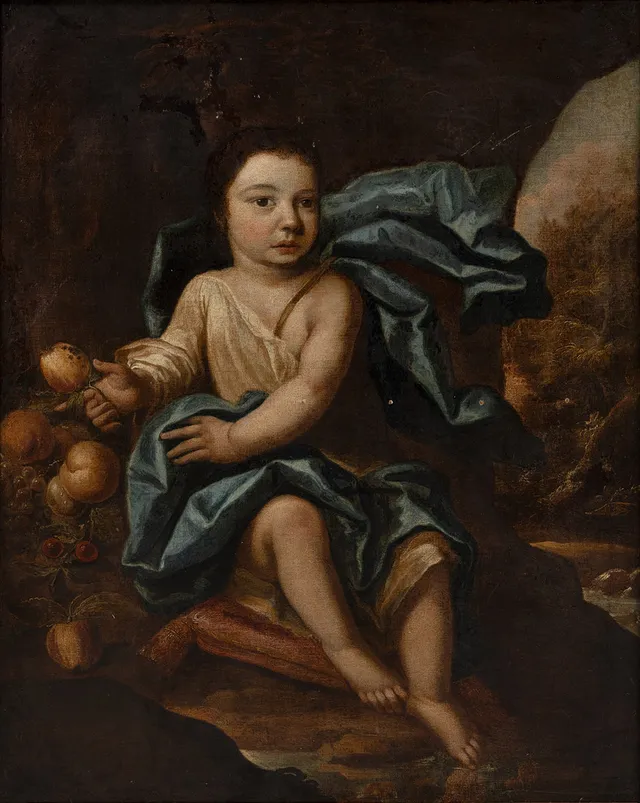GODFREY KNELLER. hans art, olja på duk på pannå, 1600/1700-tal.