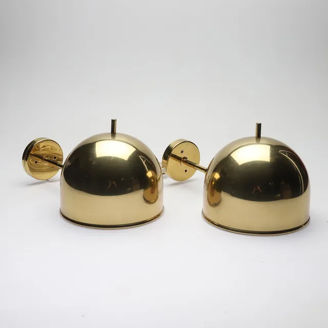 EJE AHLGREN, vägglampor, ett par, "V-75S", Bergboms.