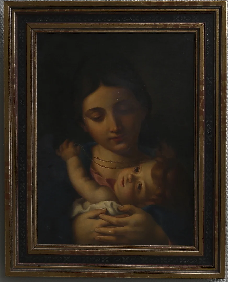 OIDENTIFIERAD KONSTNÄR. Olja på duk, 1800-tal, osignerad. — Paintings — Gomér & Andersson Linköping