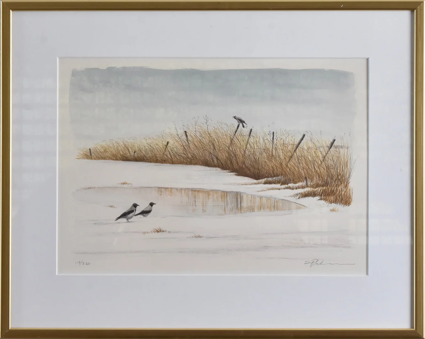 DAG PETTERSSON. Färglitografi. — Engravings & Prints — Halmstads Auktionskammare