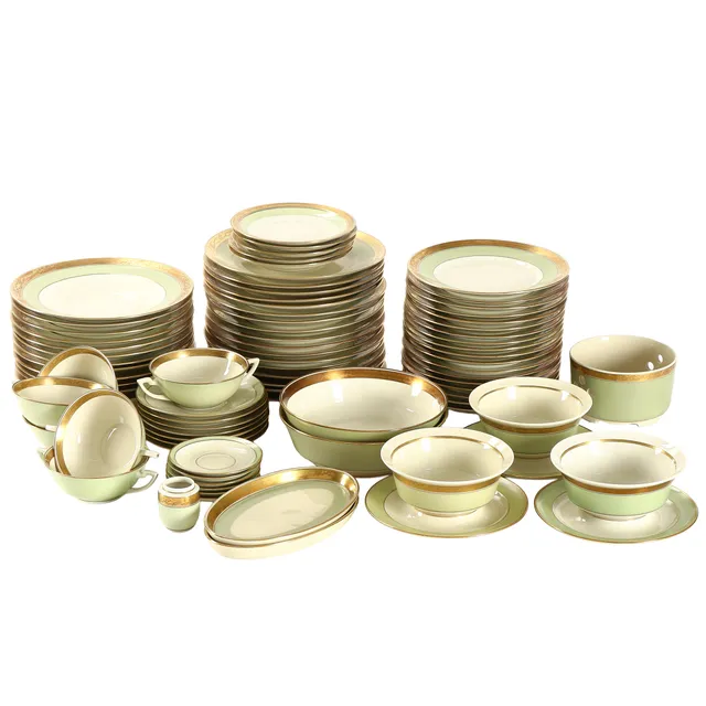 Royal Copenhagen. Dagmar porcelain dinnerware. (80)