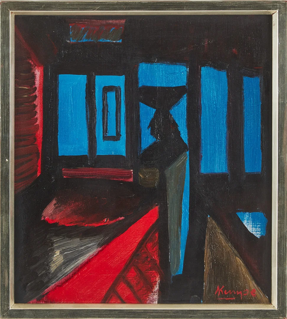 ROLAND KEMPE. "Moucharaby", olja på duk, signerad Kempe. — Paintings — Stockholms Auktionsverk Magasin 5