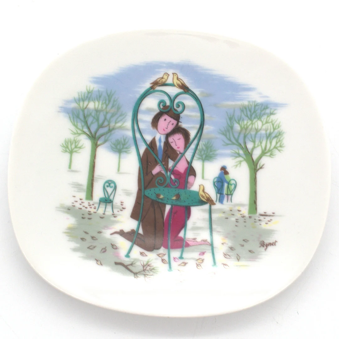 RAYMOND PEYNET. PORZELLAN SCHALE ROSENTHAL. — European — Kunst- und Auktionshaus Kleinhenz