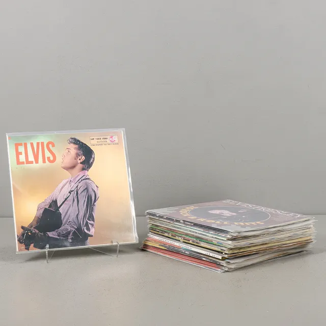 VINYLSKIVOR 27 stycken Elvis Presley.