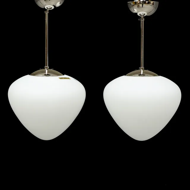 TAKLAMPOR, ett par, Laurel lamp Nr 60312. Sverige, 1950-tal.