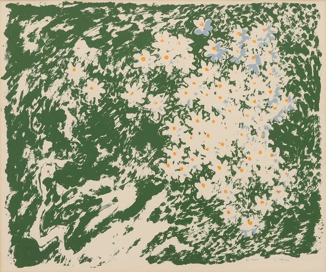 GUSTAV ARNE. Färglitografi, signerad och numrerad 81/200.