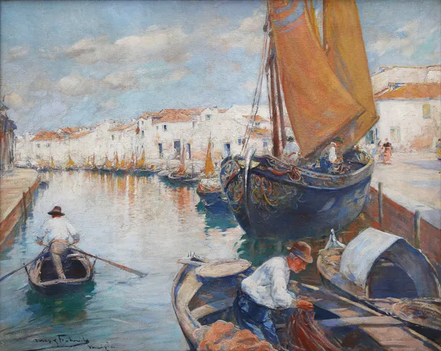ARCADI MAS I FONDEVILA. View of Venice.