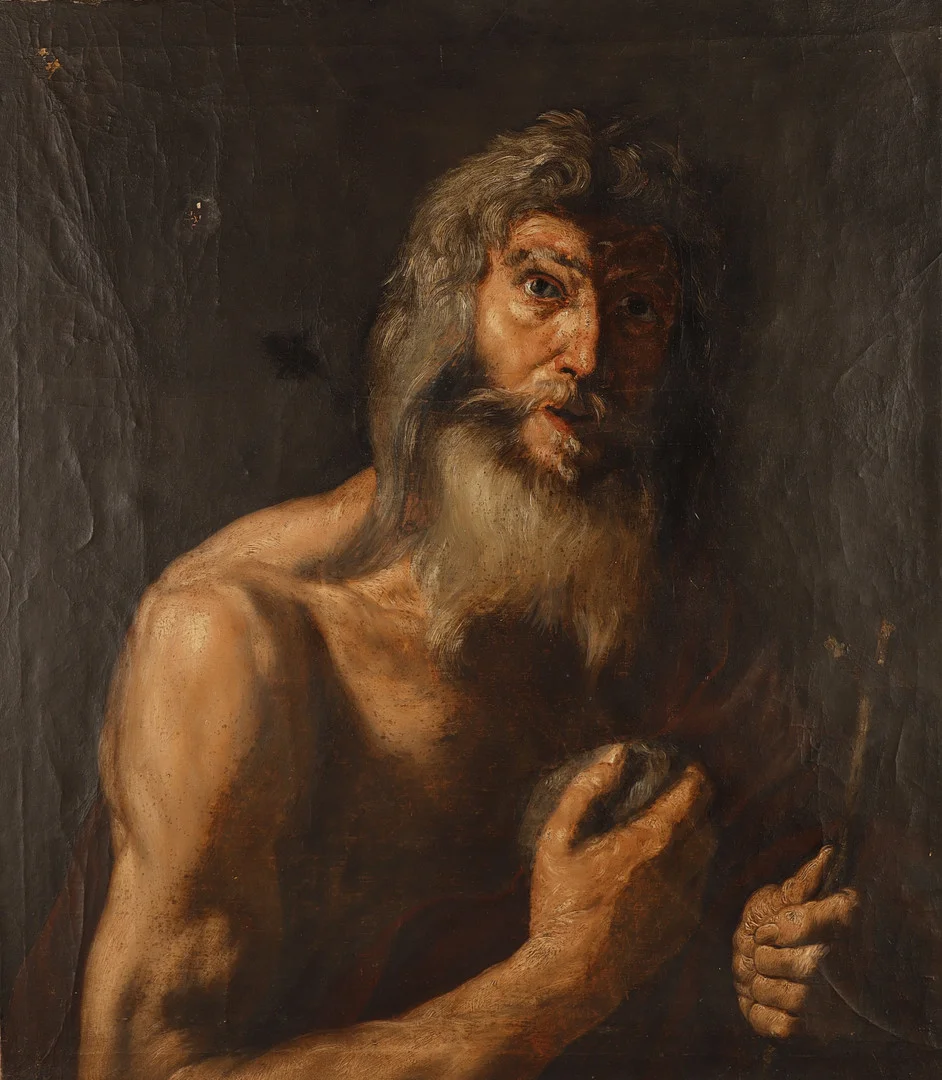 JOSE DE RIBERA. SEGÚN. San Jerónimo. — Paintings — Barcelona Auctions