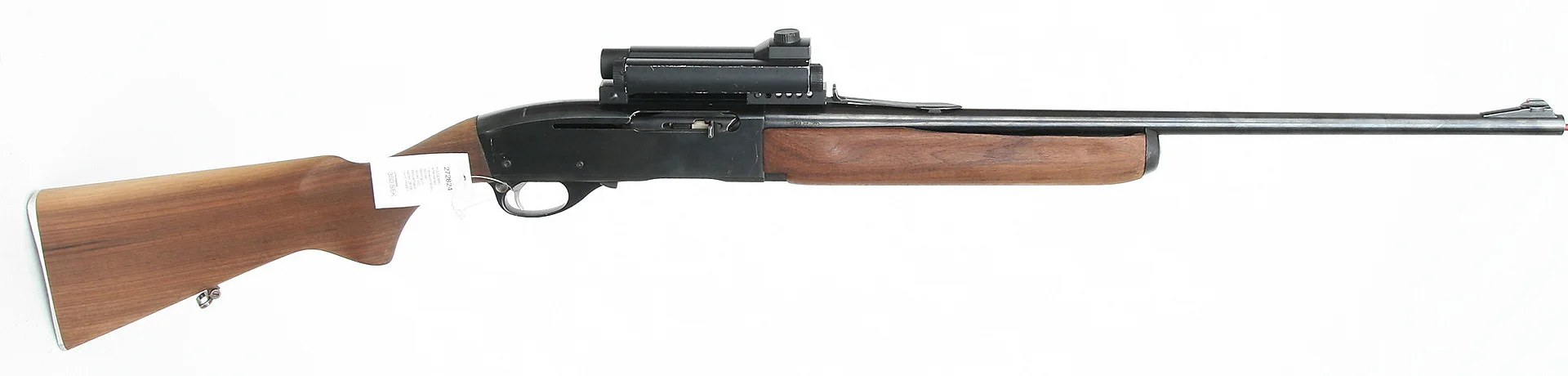 KULGEVÄR, amerikanskt, Halvautomatisk, fabrikat Remington, modell 740 Woodsmaster, kaliber .30-06, tillv.nr 169667, se-nr SE0218258. — Rifles — Mauritz Widforss