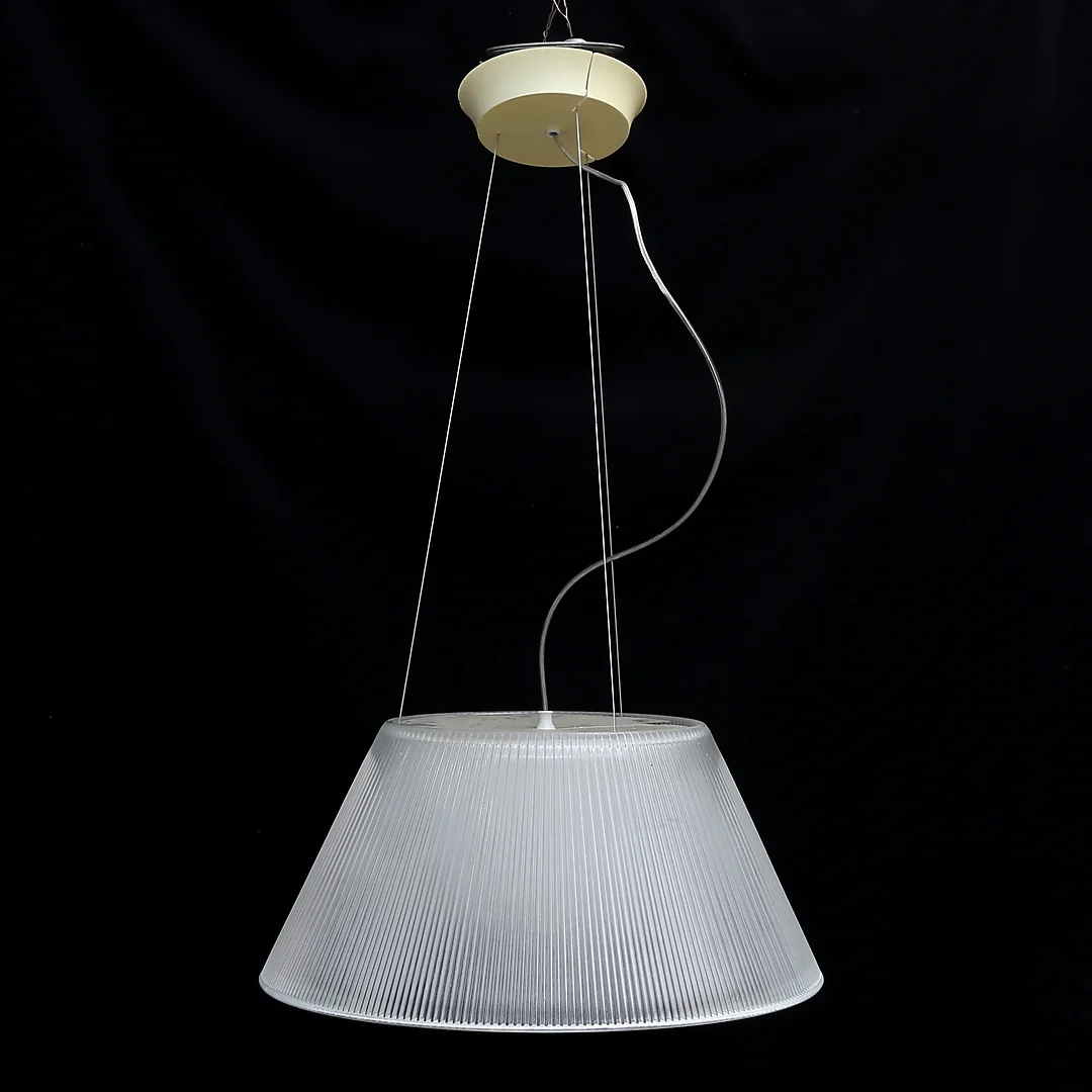 PHILIPPE STARCK. Taklampa, glas, "Romeo Moon S2", FLOS, 1900-/2000-tal. — Ceiling lights — Auktionshuset Kolonn
