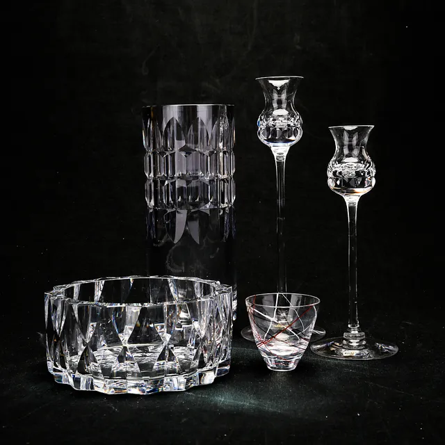 GLAS 5 delar, Göran Wärff, Vicke lindstrand.
