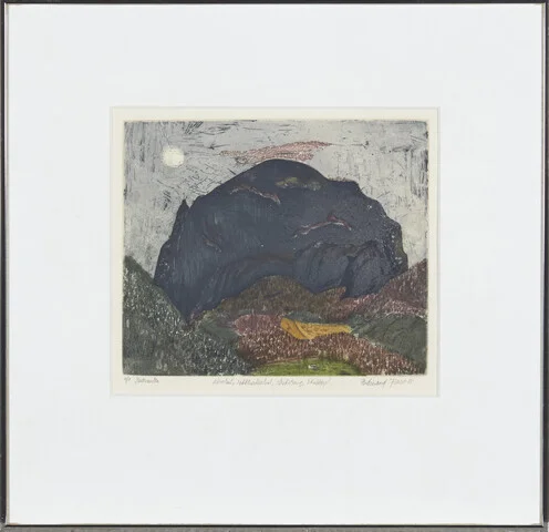 Finne, Ferdinand — "Buernuten" 1985 — Kunst/Grafikk — Blomqvist