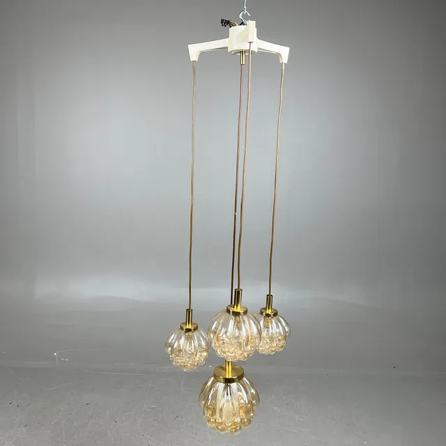 TAKLAMPA, 1900-talets andra hälft, höjd ca. 120 cm.