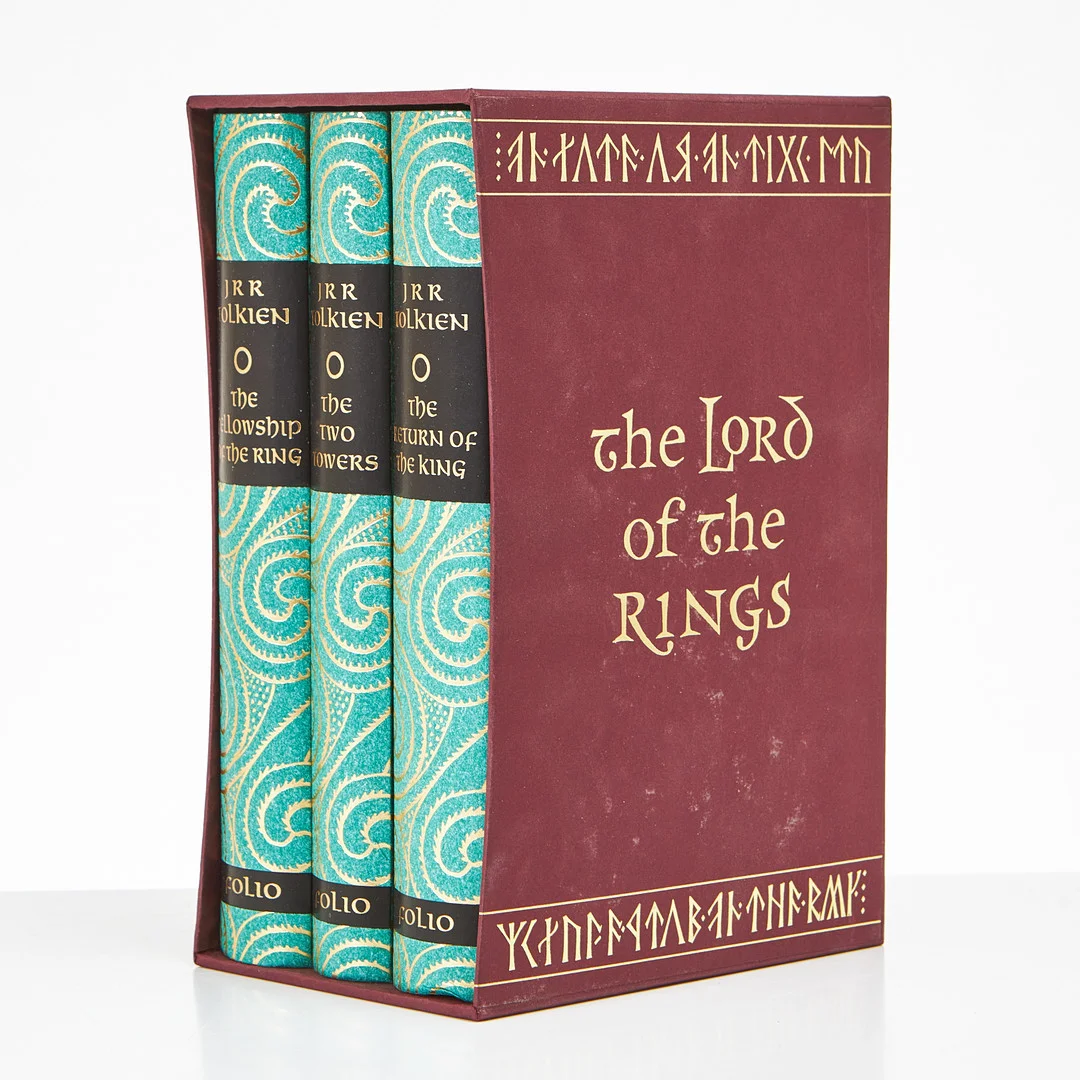 J. R. R. TOLKIEN, Sagan om ringen, The Folio Society, London, 1977. — Books — Stockholms Auktionsverk Magasin 5