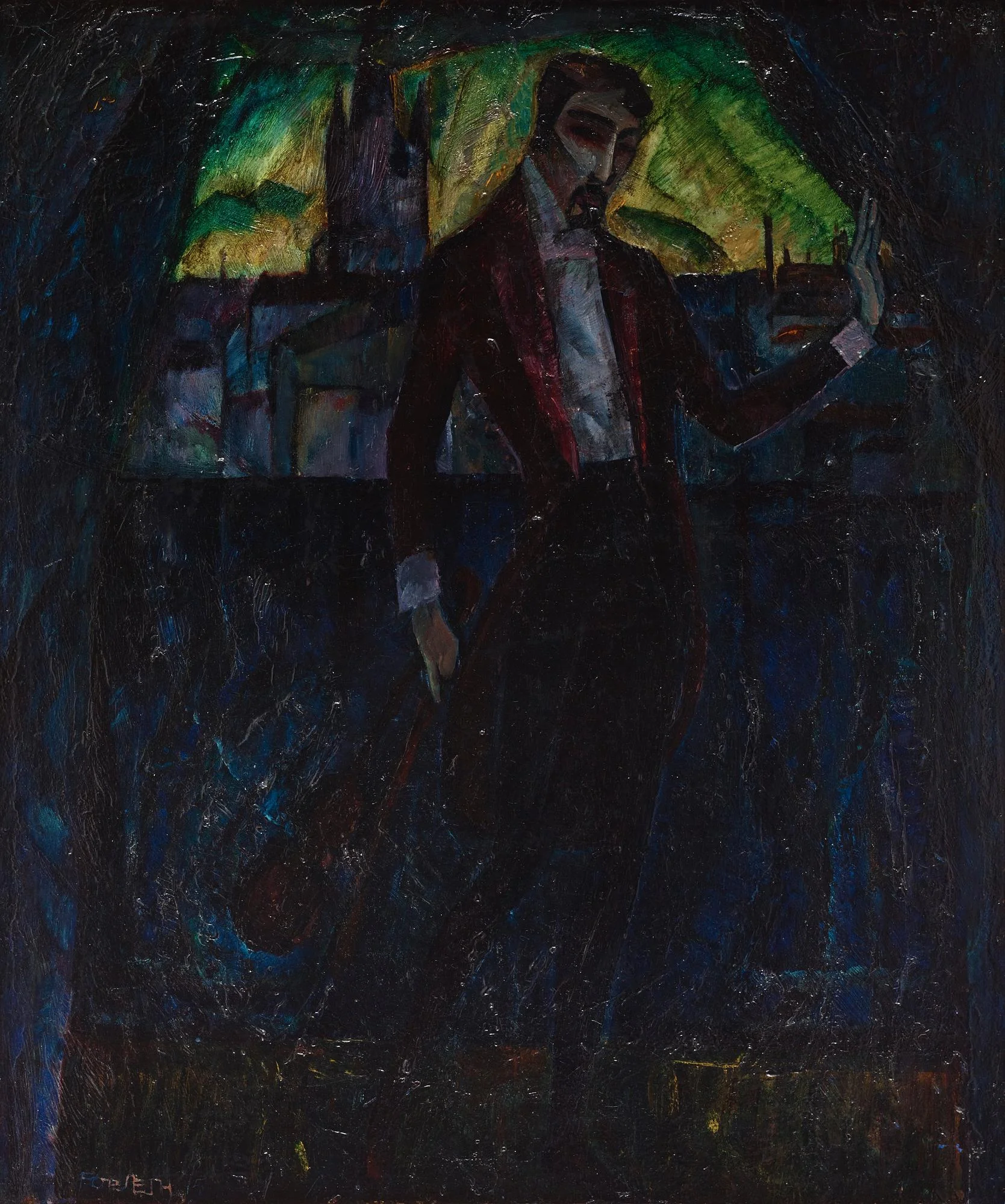 Einar Forseth, "Nocturne moderne". — Bukowskis
