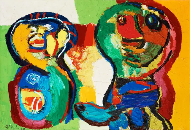 Karel Appel, Utan titel.