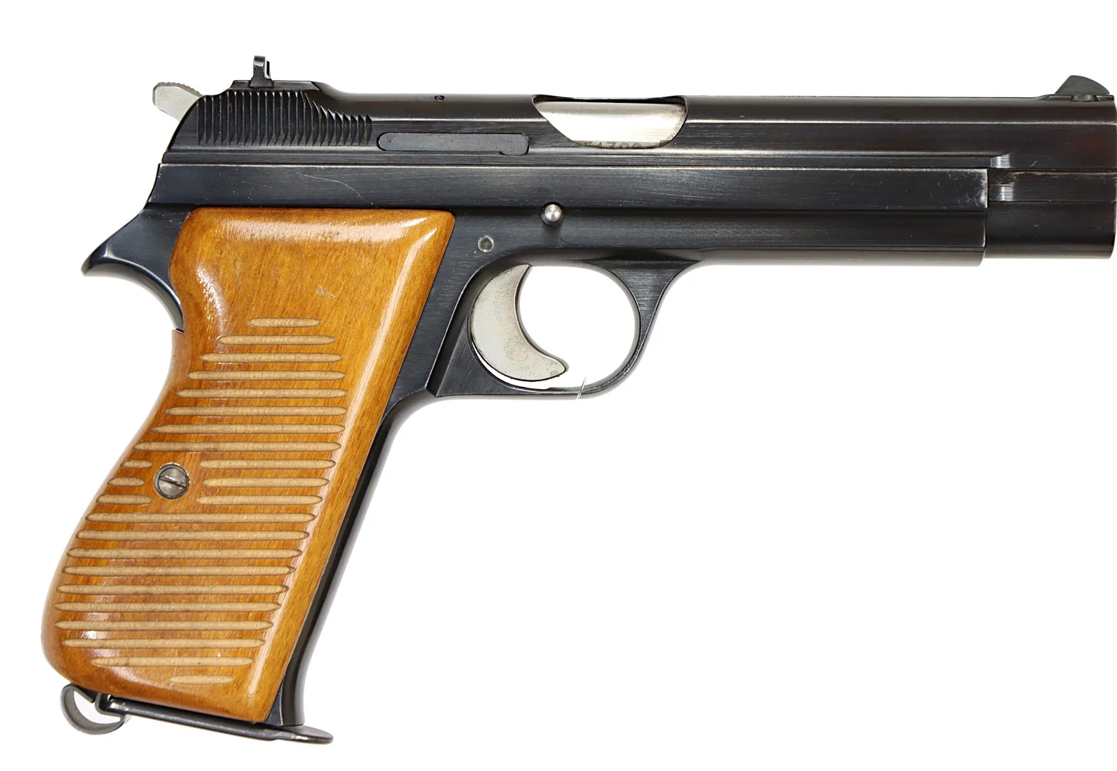 PISTOL, fabrikat SIG, modell P210, kaliber 9x19, tillv.nr P51326, se-nr SE0136274. — Pistols — Walter Borg