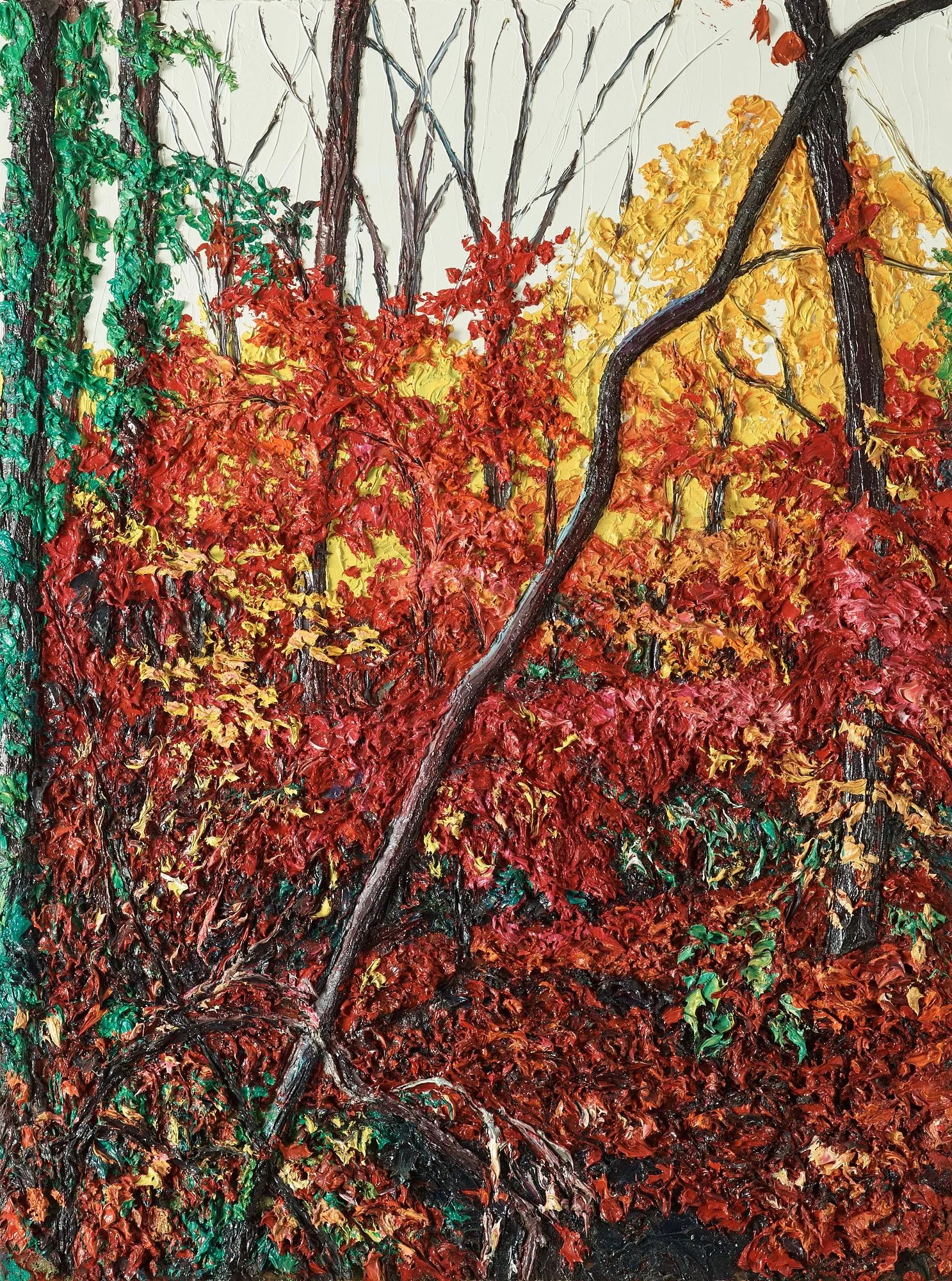 Robert Terry, "Red Forest Interior". — Bukowskis