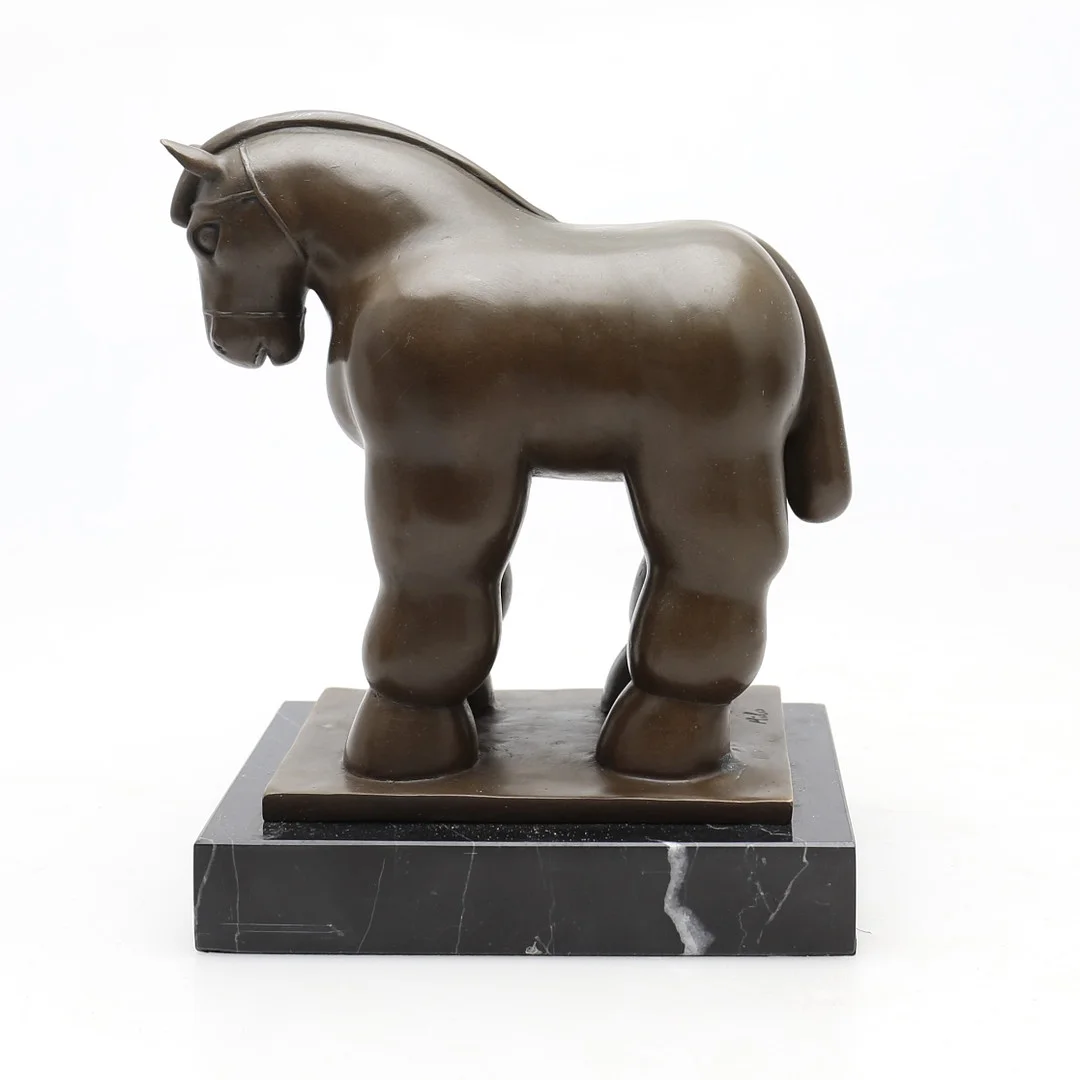 AFTER FERNANDO BOTERO. Horse. — Sculptures & Bronzes — Balclis