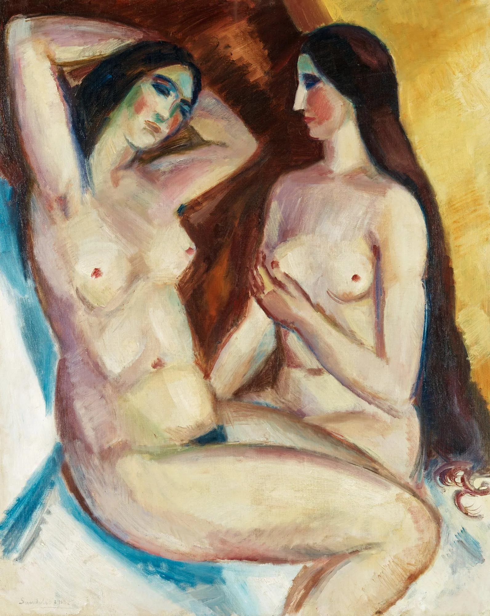 Gösta Sandels, "Figurkomposition". — Bukowskis