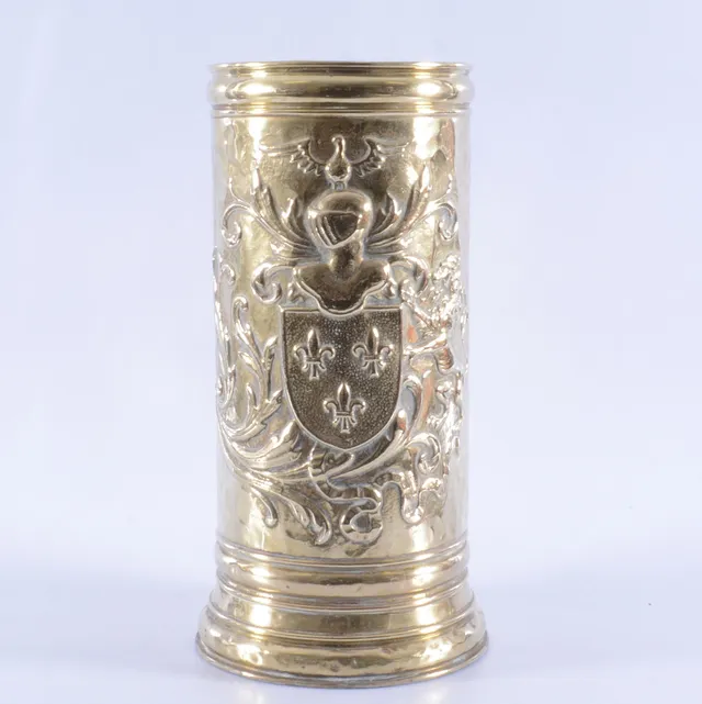 PARAPLYSTÄLL,mässing, 1800-tal.