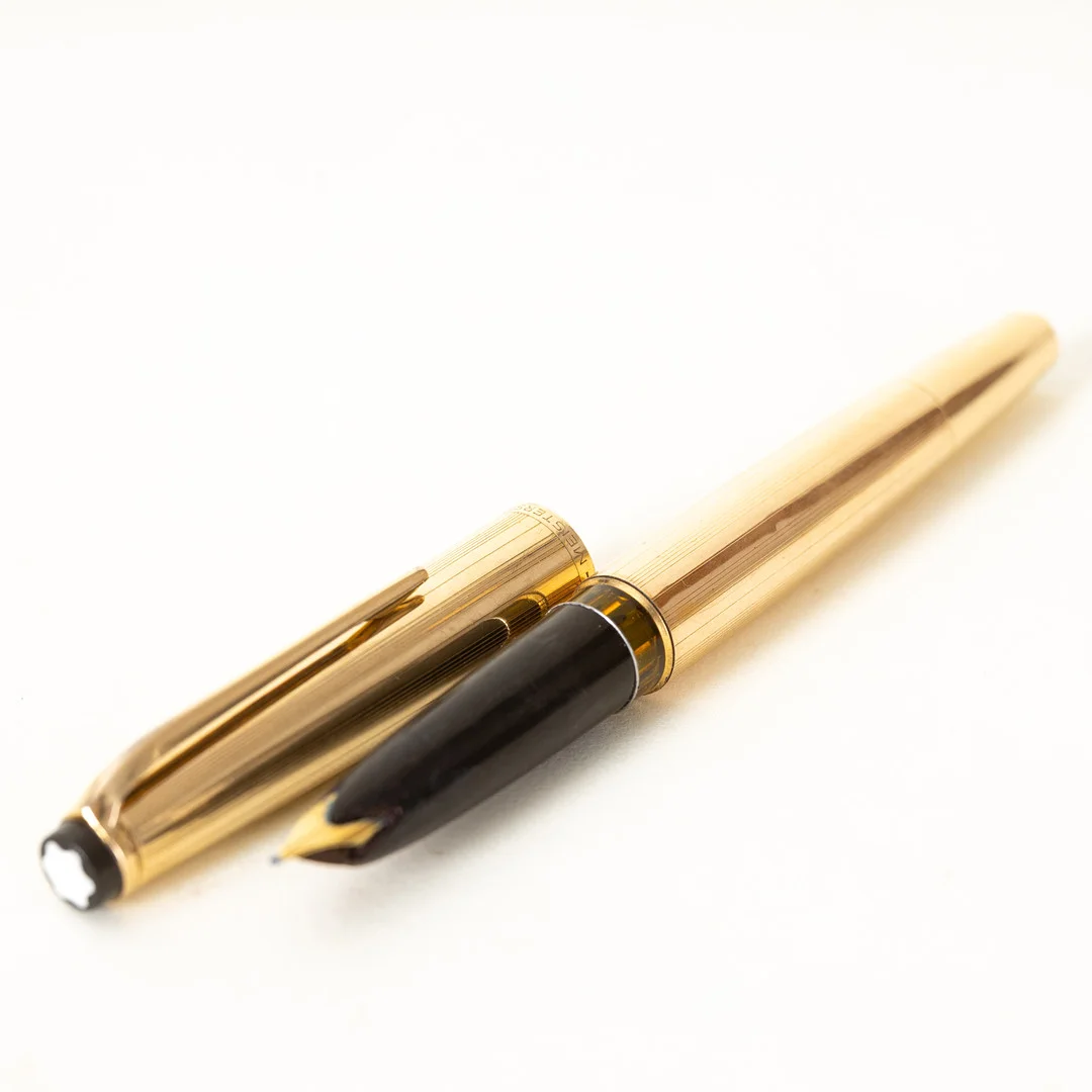 Montblanc, Kolbenfüller Meisterstück No. 84, 1960-1970er Jahre. — Pens — Stockholms Auktionsverk Hamburg
