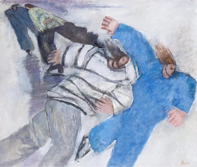 Birgit Broms, Skridskoåkare.