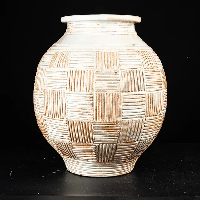 HARALD ÖSTERGREN. Tillskriven, vas, keramik, Upsala-Ekeby, 1930-tal.