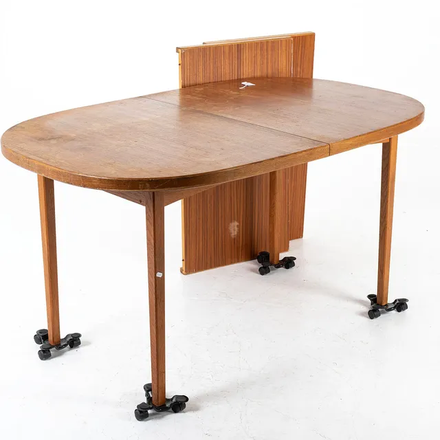 BERTIL FRIDHAGEN. Matbord, teak, Bodafors 1961.